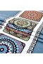 Blue Vinyl Tablecloth for Rectangular Tables, Waterproof Pvc Plastic Tablecloth, Tablecloth m - 4