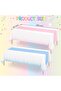 Rectangle Checkered Pattern Tablecloth Plastic Disposable Table Cover for Party Outdoor Picnic Events - 2
