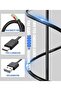 كابل شحن USB C متوافق مع وحدة تحكم PS5، عبوة من قطعتين بطول 6.6 قدم، شاحن USB Type C سريع الشحن - 4