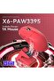 ماوس ألعاب سوبر لايت X6 بقاعدة شحن مغناطيسية ومستشعر ألعاب بيكس ارت PAW3395، ماوس سلكي/ لاسلكي 2.4 ج - 2