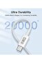 ام ام جي كيبل USB-C الى USB-C من باور فلو (60 واط، 1 متر) - شحن سريع بي دي لماك بوك وايباد برو وسامس - 5