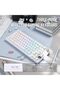 كيبورد العاب ميكانيكي للغاية اتاك شارك X820 من ماباسنيك، بلوتوث لاسلكي/2.4G/USB-C، كويرتي TKL 75% حش - 2