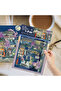 1set 1 Set Miniature Scene DIY Stickers Summer Night Bus Stop Kit Desk Bookcase Decor Casual Play To - 4