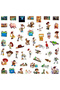 50PCS 50PCS New Toy Story Disney Animation Movie Graffiti Stickers Decoration DIY Guitar Laptop Suit - 5