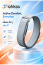 Adjustable Nylon Sport Strap Compatible with Google Fitbit Air, Lightweight Breathable Woven Watch Band, Secure Soft Replacement Wristband for Men Women Fitness - 7
