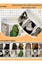 1Roll 500pcs/Roll Animal Combat Face Graffiti Stickers Funny Animals Meme Cartoon Decal DIY Notebook - 7