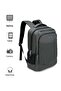 Stylish & Durable Everyday Premium Carry Backpack - 18" (Article BPP9074) - GREY - 4