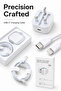 مجموعة شاحن سريع بقدرة 20 واط، محول طاقة USB-C مع كابل USB-C إلى Lightning بطول 1.5 متر لهاتف iPhone - 3