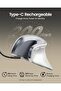Em11 Nl Ergonomic Mouse Vertical Wireless Mouse Rechargeable 3 Devices Connection for Pc/Laptop Optical Mouse with Secret - 2