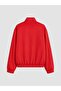 Lcw Kids Red Stand Collar Girls' Coat - 4