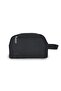 Dual Compartment Wash Bag 9 Inch, Nylon water resistant bag (Model PBP8508) Black - 6