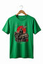 Malazgirt 1071 Seljuk Horse Warrior Victory Faith Will Turkish History Printed 100% Cotton Crew Neck Basic Tshirt