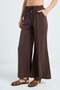 Elastic Waist Lace-Up Trousers - 7