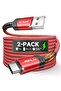 كابل USB من جي إس أو إكس بطول 1 أمتار متوافق مع سامسونج جالاكسي S20 وS10 وA51 ونوت 10 وآيفون 17 وآيف