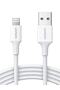 كيبل شاحن ايفون بطول 1 متر من يوجرين، معتمد من ابل، كيبل مغطى بالنايلون USB الفئة سي إلى لايتنينج، ش