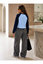 Women's Soft Shaped Fabric Crew Neck Raglan Sleeve Long Sleeve Sweatshirt - 3