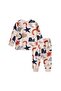 Patterned Pajama Set 2-10 Beige - 3