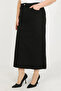 Plus Size Tight Skirt - Black - 5