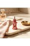 3ml Mini Refillable Empty Perfume Oil Roller Bottle with Golden Metal Vintage Lantern Design, Portable Glass Inner Vial, Compact Leakproof Aromatherapy Dispenser for Attar & Perfume Blends. - 3