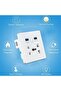 مقبس حائط ذكي من يوهستادي، مقبس واي فاي، مقبس حائط 5 سم مع واجهة USB، جهاز تحكم عن بعد بتطبيق سمارت - 4