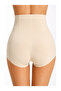 Women's 2-Pack Belly Shaping Laser Cut High Waist Panties Corset - 2