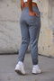Women's Jogger Pants with Elastic Waist and Cuffs - 2