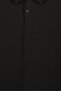 Men Regular Fit Embroidered Logo Long Sleeve Polo Shirt, Black - 5