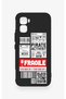 Infinix Gt 50 Pro Compatible Fragile Patterned Silicone Case - 2