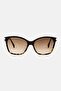 Women LO625S Square Sunglasses, Multicolor