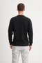 Slim Fit Selanik Knitted Black Men's Sweatshirt 56400 - 2