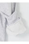 Vizyon New Season Gray Oversize Women's Thick Sweatshirt - 6