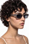 Zaravio Matt Grey Blue Sunglasses - 3