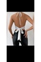 Back-Tie Sequin Detailed Bustier - 2