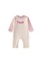 Reglan Sleeve Long Sleeve Jumpsuit 0-3 Years Ecru Powder - 2
