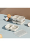 3-Compartment Food Storage Container for Kids Green Microwave and Refrigerator Compatible - 3