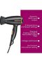 HC 25 Compact Travel Hair Dryer Limited Edition Black - 6