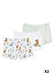 Boys' Cotton Ribbed 6-Piece Patterned Boxers - 2