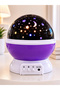 Star Projection Lamp with Rotating Head, Colorful Children's Room Night Light - 2