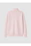 Özmarka New Season Pink Oversize Women's Thick Sweatshirt - 8