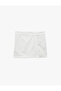 Embroidery Detailed Pocketed Mini Skirt