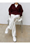 Women's V-Neck Stringed Sweater Cardigan - 2