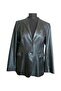 Le 552 - Genuine Leather Black Women's Blazer Jacket