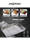 Baking Sheet with Cooling Rack Set(2 Baking Pans+2 Wire Racks) for Oven Cooking Baking Size 315 * 245 * 25cm - 3