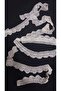 180 Centimeters Long 1 Piece 90 Centimeters Long 2 Pieces Cotton Thread Knitted Crochet Lace Underlay