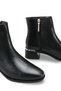 Vela Cara Women's Heeled Boots 00129711 Black Skin - 3