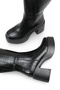 Aurora Rosa Women's Heeled Boots 0012303 Black Crocodile - 2