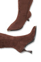 Gemma Lia Women's Pointed Toe Thin Heeled Boots 0012624 Brown Suede - 2