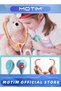 Toy Doctor Kit for Kids Pretend Medical Station Toy Set with Play Stethoscope and Medical Instruments Perfect Role Play Gift for Toddlers and Young Children - 5