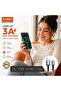 USB to Type-C Cable 1M, 27W Fast Charging Nylon Braided Cable, 480Mbps High Speed Data Transfer & Sync, Durable Charging Cord with Safety Protection - 7