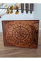 Genuine Leather Hand-Painted & Burn-Patterned Wallet - 2